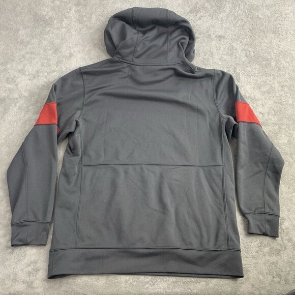 Nike Hoodie Mens Large Washington State Cougars Anthracite Sideline Therma-Fit - Picture 11 of 12